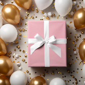 ライトピンクのラッピング紙転が ラッピングペーパー