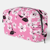 ライトピンクの桜柄 - さくらパターン ドップキット (右コーナー)