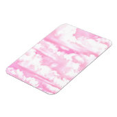 ライトピンクエレガント雲の色 マグネット (左側)