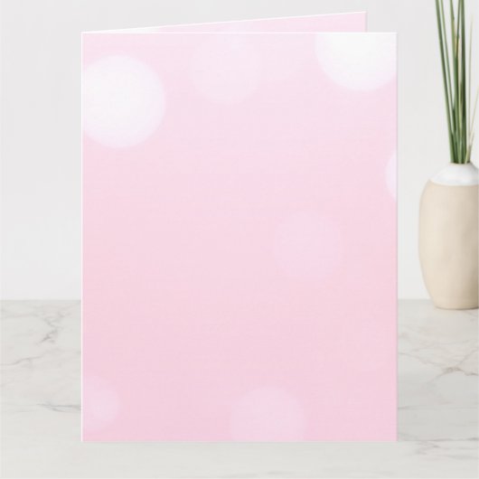 ライトピンクカスタムの《写真》ぼけ味を作成する カード (正面)