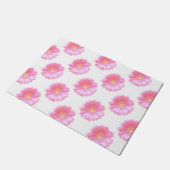 ライトピンクガーベラデイジー ドアマット (アングル)