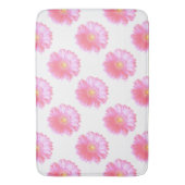 ライトピンクガーベラデイジー バスマット (正面縦)