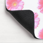 ライトピンクガーベラデイジー マウスパッド (コーナー)