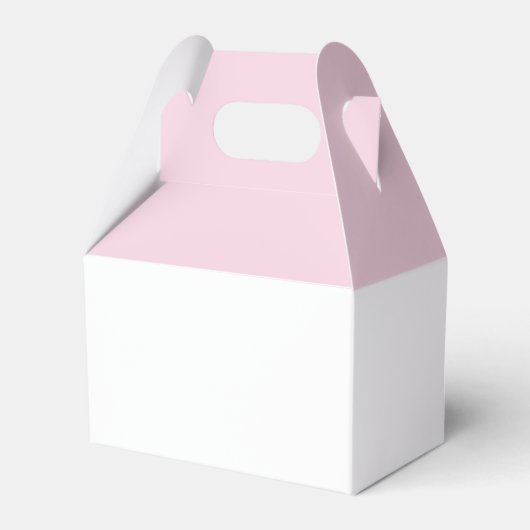 ライトピンククロス《キリスト教》洗礼式や命名式お願いボックス フェイバーボックス (裏面サイド)