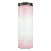 ライトピンクグリッター美しいサロン タンブラー (裏面)