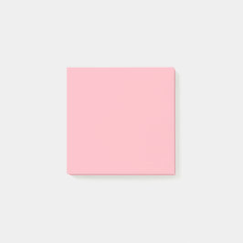ライトピンクシンプル 3" x 3" ポストイット
