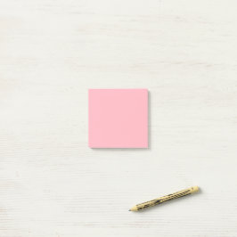 ライトピンクシンプル 3" x 3" ポストイット