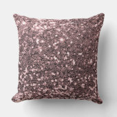ライトピンクセクフェイクイングリッター装飾用クッション クッション (正面)