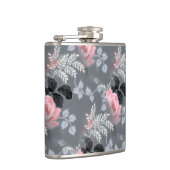ライトピンクバラパターン フラスク (右)