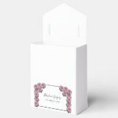 ライトピンクバラ結婚ズ フェイバーボックス (オープン)