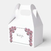 ライトピンクバラ結婚ズ フェイバーボックス (裏面サイド)