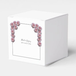 ライトピンクバラ結婚ズ フェイバーボックス