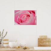 ライトピンクバラ01 ポスター (キッチン)