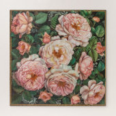 ライトピンクバラ ジグソーパズル (横)