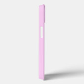 ライトピンクパーソナライズされたの放射状テクスチャ Case-Mate iPhoneケース (裏面 / 右)