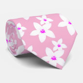 ライトピンクフローラネクタイ ネクタイ (ロール)