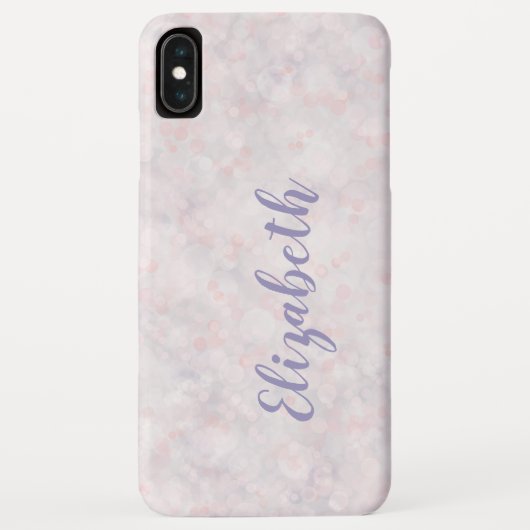 ライトピンクボケ カゼメート iPhone XS Max ケース Case-Mate iPhoneケース (裏面)