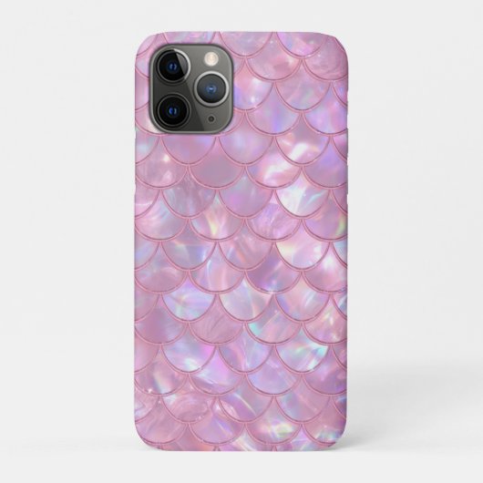 ライトピンクマーメイドプリント Case-Mate iPhoneケース (裏)