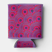 ライトピンクラブマンダラクーラーボックス 缶クーラー (正面)