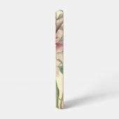 ライトピンク牡丹サムスンフォンケース SAMSUNG GALAXYケース (左側面)