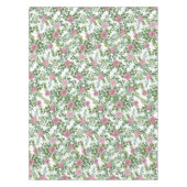 ライトピンク牡丹&バラフローラ結婚ズ テーブルクロス (正面)