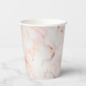 ライトピンク紙カップ 紙コップ (裏面)