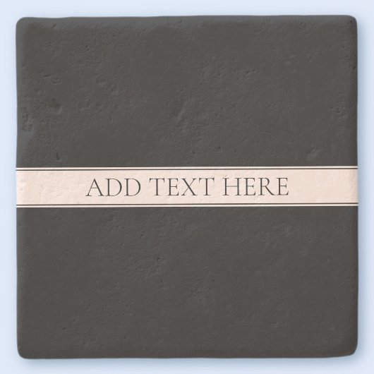 ライトピンク赤面ストライプおよび編エレガント集文字 ストーンコースター