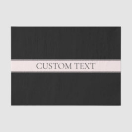 ライトピンク赤面ストライプおよび編エレガント集文字 薄葉紙