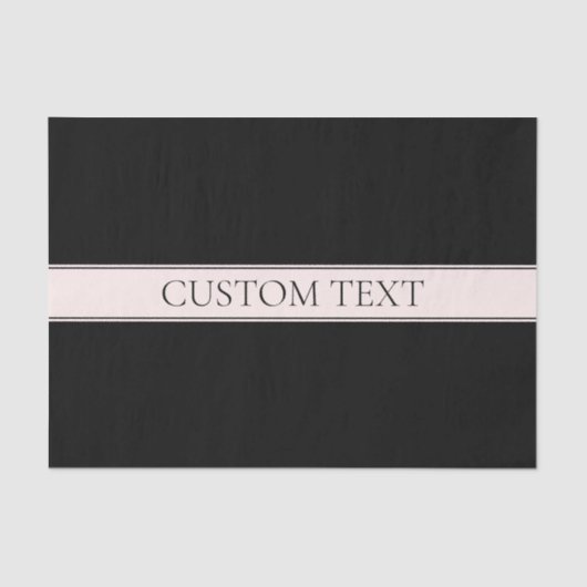 ライトピンク赤面ストライプおよび編エレガント集文字 薄葉紙 (正面)