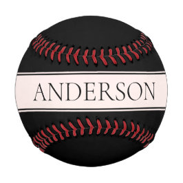 ライトピンク赤面ストライプおよび編エレガント集文字 野球ボール