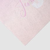 ライトピンク&ピーチグラデーショグラデーションン名&モノグラム 薄葉紙 (詳細)