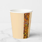 ライトピーチディナーオータムハッピーサンクスギビング 紙コップ (右)