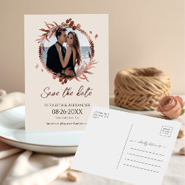 ライトピーチリース写真の保存日付 ポストカード