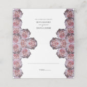 ライトピ素朴ンクバラ結婚ズ座席表 プレイスカード (外部開封)