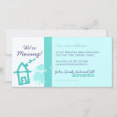 ライトフォトカードを移動しています 案内状 (正面)