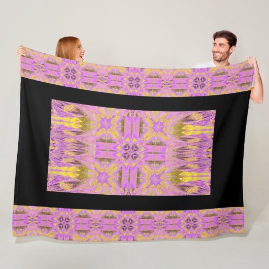 ライトフラワー4 フリースブランケット (インサイチュ)