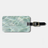 ライトブモダンルーカルム海モノグラムカスタム ラゲッジタグ (正面横)