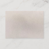 ライトブラウンフローラエキゾチックBohoベビーシャワーブックス エンクロージャーカード (裏面)