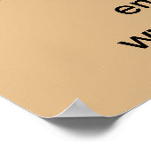 ライトブラウンポスターのビジネス向けクリスマスセール ポスター (角)