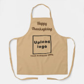 ライトブラウン | サンクスギビング | ビジネス | エプロン (正面)
