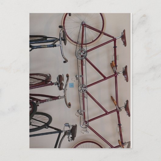 ライトブラザーズバイクショップはがき ポストカード (正面)