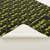 ライトブリットこうもりエンブレム シェルパブランケット (3/4)