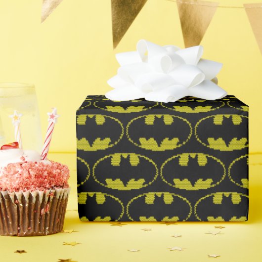 ライトブリットこうもりエンブレム ラッピングペーパー (誕生日パーティー)