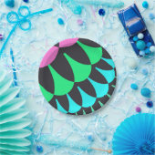 ライトブルーとグはかりで測リーン ペーパープレート (パーティー)