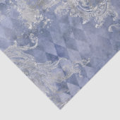 ライトブルーとシルバーのフィリーグデクページ 薄葉紙 (詳細)