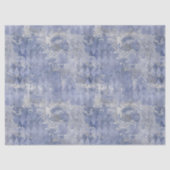 ライトブルーとシルバーのフィリーグデクページ 薄葉紙 (正面)