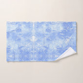 ライトブルーとホワイト抽象芸術バスタオルセット バスタオルセット (ハンドタオル)
