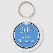 ライトブルーとホワイト、第20期クラス懇親会の好意、 キーホルダー (裏面)
