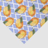 ライトブルーとレモン 薄葉紙 (詳細)