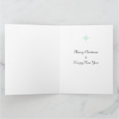 ライトブルーに賢い三人の男たち カード (内部)